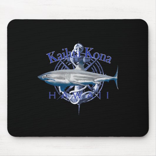 Kailua Kona Hawaii Segeln Boote Mousepad (Vorne)