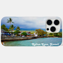 Kailua Kona Pier Hawaii Oil Paint Digital Art iPhone 16 Pro Max Hülle