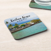 Kailua Kona Pier, Insel Hawaii, Fotografie Untersetzer (Linke Seite)