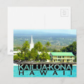Kailua-Kona Postkarte (Vorne/Hinten)