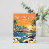 Kailua-Kona USA Postkarte (Stehend Vorderseite)