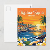 Kailua-Kona USA Postkarte (Vorne/Hinten)