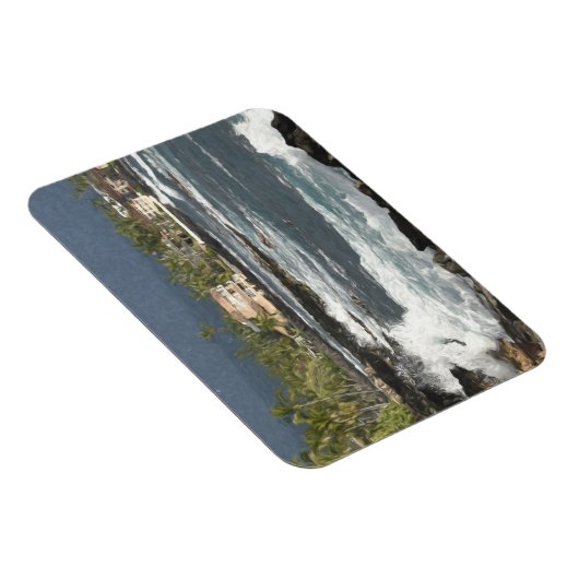 Kailua-Kona Waves Magnet (Rechte Seite)
