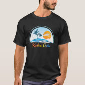 Kailua, Oahu HI Hawaii Souvenir Palm Tree Surfer G T-Shirt (Vorderseite)
