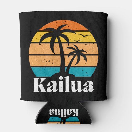 Kailua Retro Vintag Dosenkühler (Rückseite)