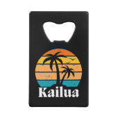 Kailua Retro Vintag Geldbeutel Flaschenöffner (Rückseite)