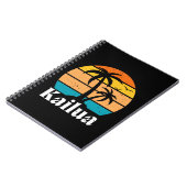 Kailua Retro Vintag Notizblock (Linke Seite)