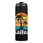Kailua Retro Vintag Thermosbecher (Vorderseite)