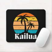 Kailua Retro Vintage Mousepad (Mit Mouse)
