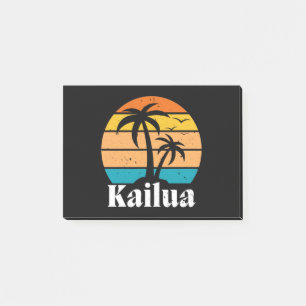 Kailua Retro Vintage Post-it Klebezettel