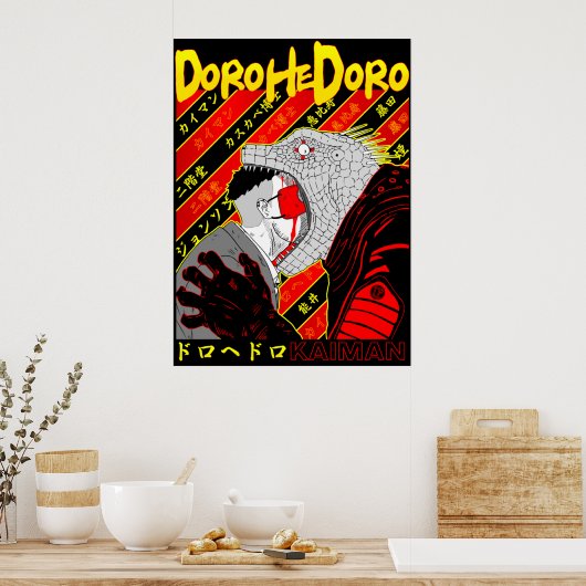 Kaiman Dorohedoro Poster (Küche)