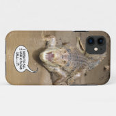 Kaiman-Text-Ballon-Telefon-Kasten Case-Mate iPhone Hülle (Rückseite (Horizontal))