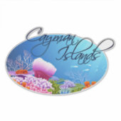 Kaimaninseln Aufkleber (Vorderseite)