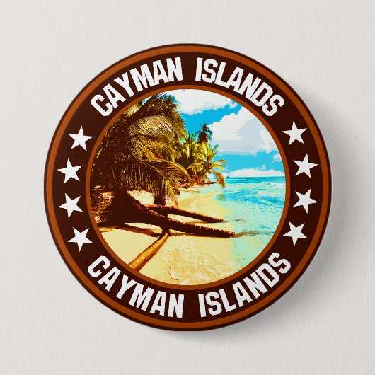 Kaimaninseln Button (Vorderseite)