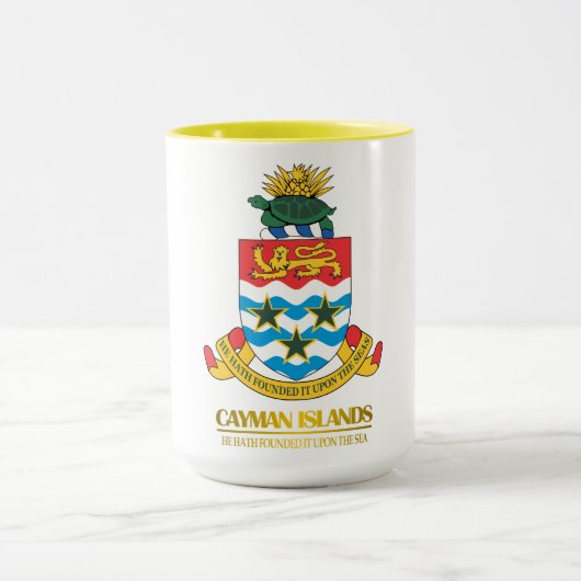 Kaimaninseln COA Tasse (Zentrum)