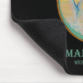 Kaimaninseln Fischen Liebhaber Mousepad (Ecke)