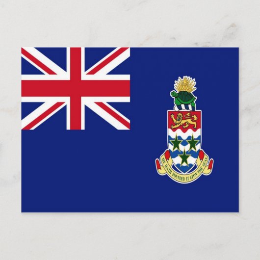 Kaimaninseln - Flagge - Postkarte (Vorderseite)