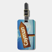 Kaimaninseln Gepäckanhänger (Vorderseite vertikal)