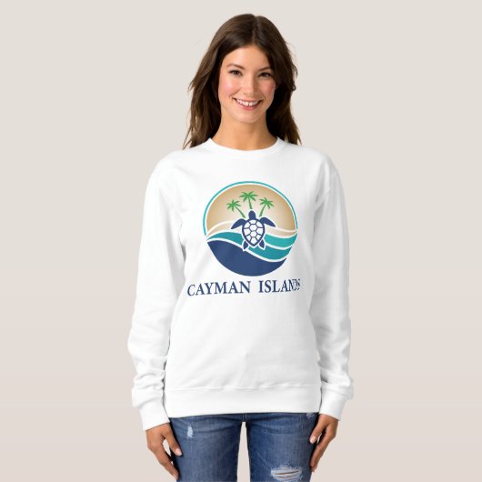 Kaimaninseln Karibik Sweatshirt (Vorne ganz)