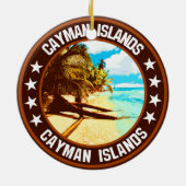 Kaimaninseln Keramik Ornament (Hinten)
