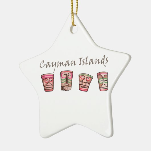 Kaimaninseln Keramikornament (Links)