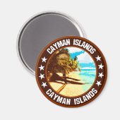 Kaimaninseln Magnet (Vorderseite/Rückseite)