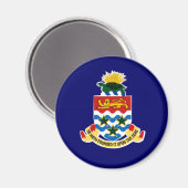 Kaimaninseln Magnet (Vorderseite/Rückseite)