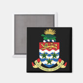 Kaimaninseln Magnet (Vorderseite/Rückseite)