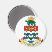 Kaimaninseln Magnet (Vorderseite/Rückseite)