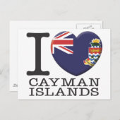 Kaimaninseln Postkarte (Vorne/Hinten)