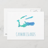 Kaimaninseln Postkarte (Vorne/Hinten)