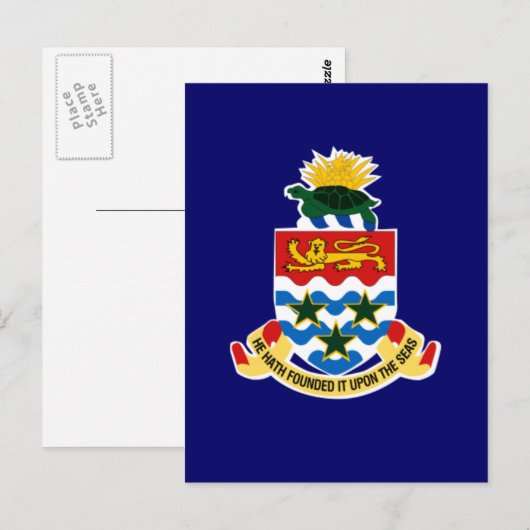 Kaimaninseln Postkarte (Vorne/Hinten)