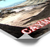 Kaimaninseln - Rum Point - Panorama - Poster (Ecke)