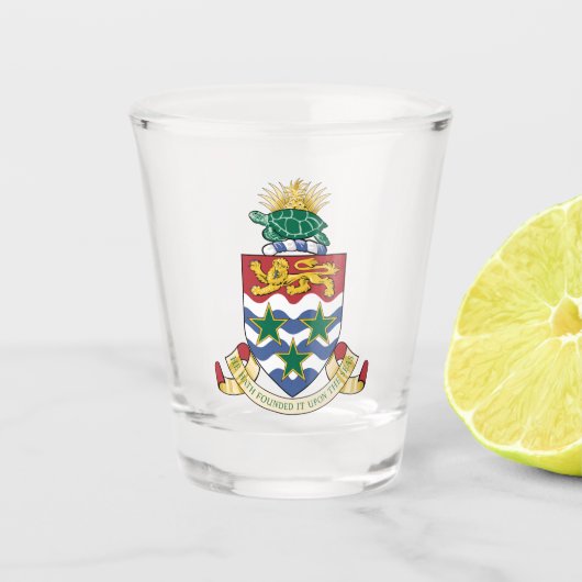 Kaimaninseln Schnapsglas (Vorderseite)