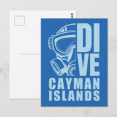 Kaimaninseln Tauchen Postkarte (Vorne/Hinten)