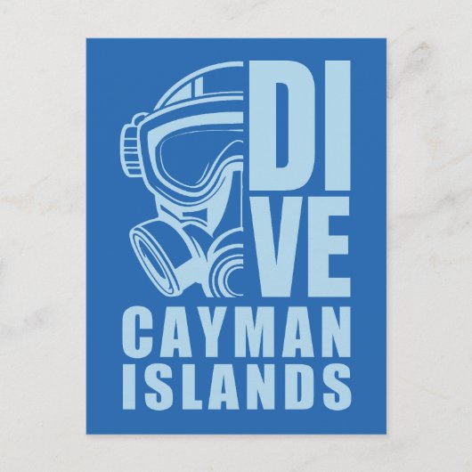 Kaimaninseln Tauchen Postkarte (Vorderseite)