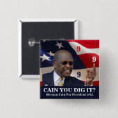 Kain graben Sie es? Button (Vorne & Hinten)