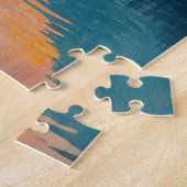 Kaindy Almaty Kazakhstan Retro Travel Puzzle (Seite)