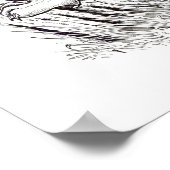 "Kaine and the Chimera" - Illustration Tracy Lesch Poster (Ecke)