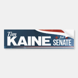 KAINE - Tim Kaine für Senat Autoaufkleber
