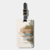 Kairo, Ägypten| City Skyline Gepäckanhänger (Vorderseite vertikal)