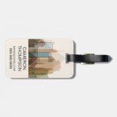 Kairo, Ägypten| City Skyline Gepäckanhänger (Rückseite horizontal)