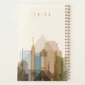 Kairo, Ägypten | City Skyline Planer (Rückseite)