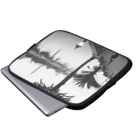 Kairo Ägypten entlang des Nilflusses Laptopschutzhülle (Vorne Knopf)