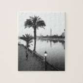 Kairo Ägypten entlang des Nilflusses Puzzle (Vertikal)