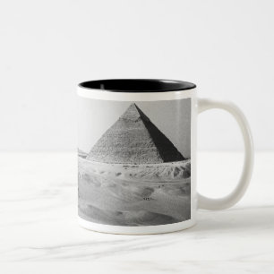 Kairo Ägypten, Giseh Pyramiden Zweifarbige Tasse