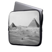 Kairo Ägypten, Gizeh Pyramiden Laptopschutzhülle (Vorderseite Links)