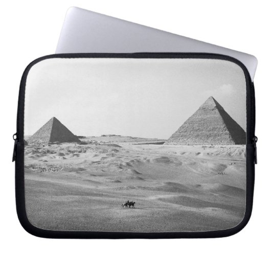 Kairo Ägypten, Gizeh Pyramiden Laptopschutzhülle (Vorderseite)
