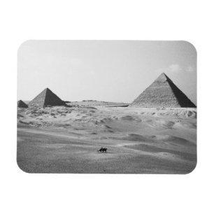 Kairo Ägypten, Gizeh-Pyramiden Magnet