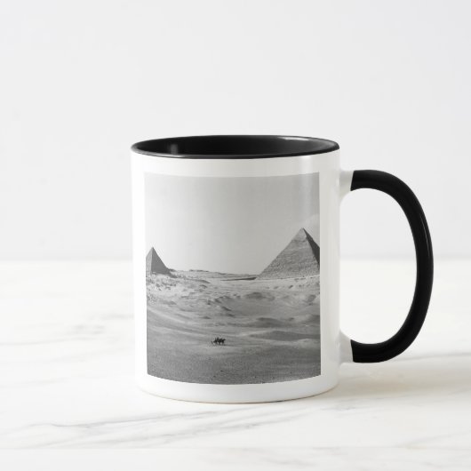 Kairo Ägypten, Gizeh Pyramiden Tasse (Rechts)